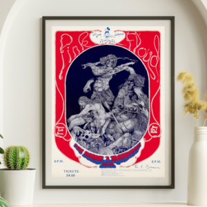 Pink Floyd - Terrace Ballroom Salt Lake City UT May 9 1070 – Live Concert Poster Wall Art Print - 249020