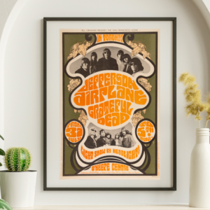 Grateful Dead w Jefferson Airplane - O'Keefe Centre Toronto Canada July 31 1967 BG-74 - Live Concert Poster Wall Art Print - 142011