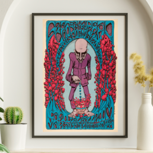 Grateful Dead - Carousel Ballroom SF CA March 29 1968 - Live Concert Poster Wall Art Print - 142031