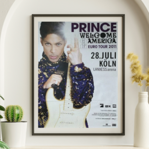 Prince - Koln Germany July 28 2011 – Live Concert Poster Wall Art Print - 175003