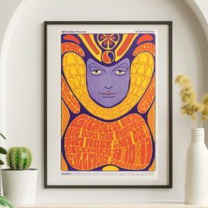 Grateful Dead - Fillmore Auditorium SF CA December 9 1966 BG-41 - Live Concert Poster Wall Art Print - 142035