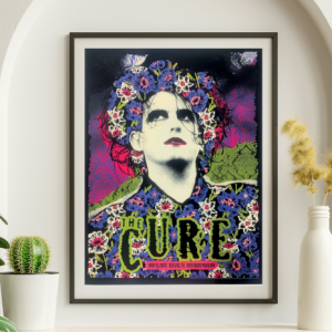 The Cure - Dos Equis Pavilion Dallas TX May 13 2023 – Live Concert Poster Wall Art Print - 261001