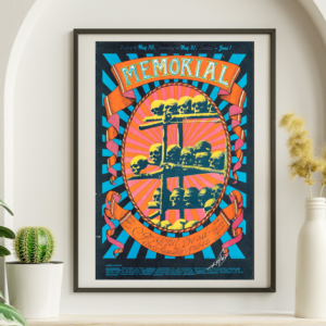Grateful Dead - Carousel Ballroom SF CA May 30 1968 - Live Concert Poster Wall Art Print - 142058