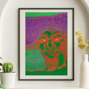 Grateful Dead - Fillmore Auditorium SF CA January 13 1967 BG-45 - Live Concert Poster Wall Art Print - 142062