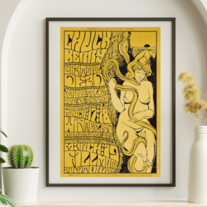 Grateful Dead - Fillmore Auditorium SF CA March 17 1967 BG-55 - Live Concert Poster Wall Art Print - 142070