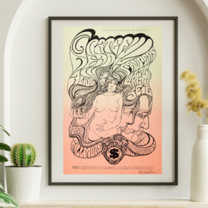 Grateful Dead - Fillmore Auditorium SF CA May 5 1967 BG-62 - Live Concert Poster Wall Art Print - 142078