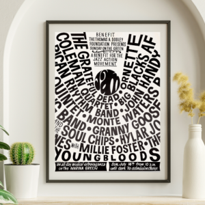 Grateful Dead - Marina Green Park SF CA July 14 1968 – Live Concert Poster Wall Art Print - 142085