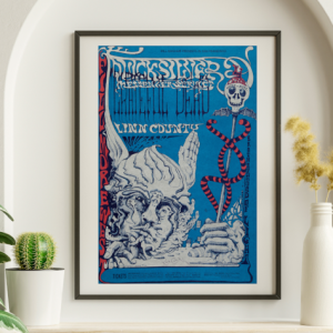 Grateful Dead - Fillmore West SF CA November 7 1968 BG-144 – Live Concert Poster Wall Art Print - 142089