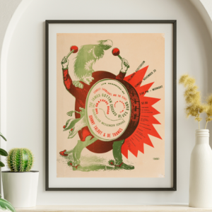 Grateful Dead - Fillmore Auditorium SF CA November 20 1966 – Live Concert Poster Wall Art Print - 142101