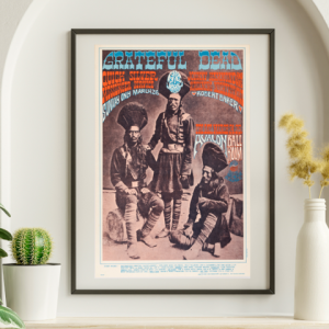 Grateful Dead - Avalon Ballroom SF CA March 24 1967 FD-54 – Live Concert Poster Wall Art Print - 142102