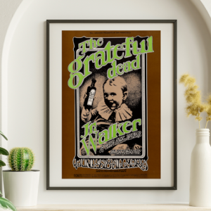 Grateful Dead - Fillmore West SF CA June 5 1969 BG-176 – Live Concert Poster Wall Art Print - 142104