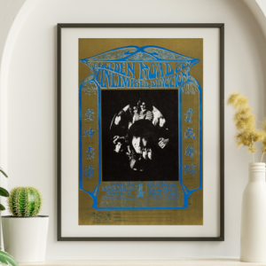 Grateful Dead 1967 Golden Road Fan Club – Live Concert Poster Wall Art Print - 142107