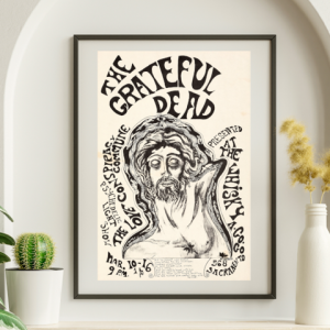 Grateful Dead - Whisky A-Go-Go SF CA March 10 1967 – Live Concert Poster Wall Art Print - 142114