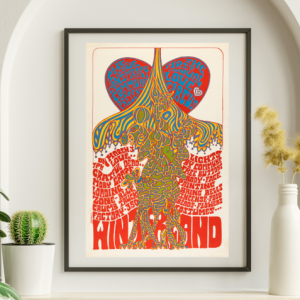 Grateful Dead - Love Circus Winterland SF CA March 3 1967 – Live Concert Poster Wall Art Print - 142115