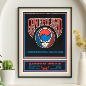 Grateful Dead - Barton Hall Cornell Ithaca NY September 4 1978 – Live Concert Poster Wall Art Print - 142131