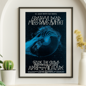 Grateful Dead - Fillmore West SF CA April 9 1970 BG-227 – Live Concert Poster Wall Art Print - 142132
