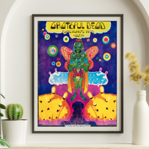 Grateful Dead- Avalon Ballroom SF CA April 4 1969 – Live Concert Poster Wall Art Print - 142153