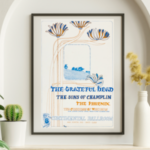 Grateful Dead - Continental Ballroom Santa Clara CA July 21 1967 – Live Concert Poster Wall Art Print - 142154