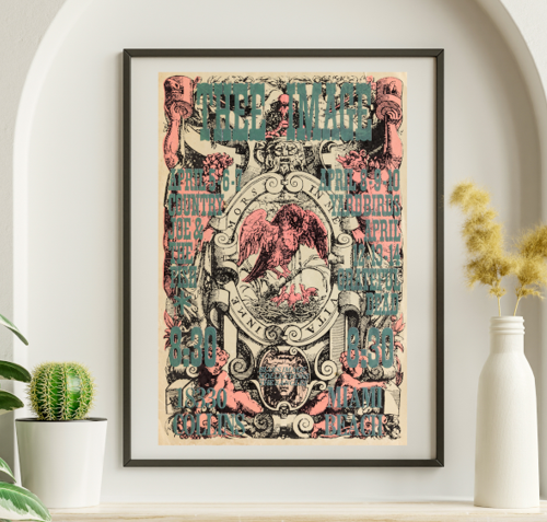 Grateful Dead - Thee Image Miami FL April 12 1968 – Live Concert Poster Wall Art Print - 142157