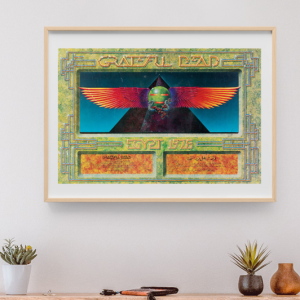 Grateful Dead - Cairo Egypt Kelley September 14 1978 – Live Concert Poster Wall Art Print - 142056