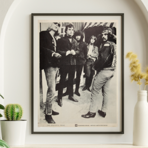 Grateful Dead 1967 Warner Promo – Live Concert Poster Wall Art Print - 142174