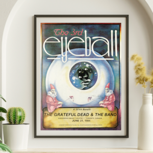Grateful Dead - Kingswood Music Theater Toronto CA June 21 1984 – Live Concert Poster Wall Art Print - 142180