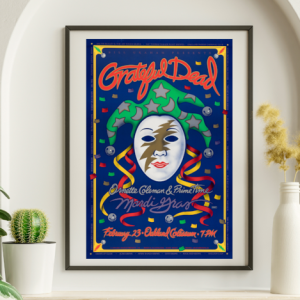 Grateful Dead - Oakland Coliseum CA February 23 1993– Live Concert Poster Wall Art Print - 142182